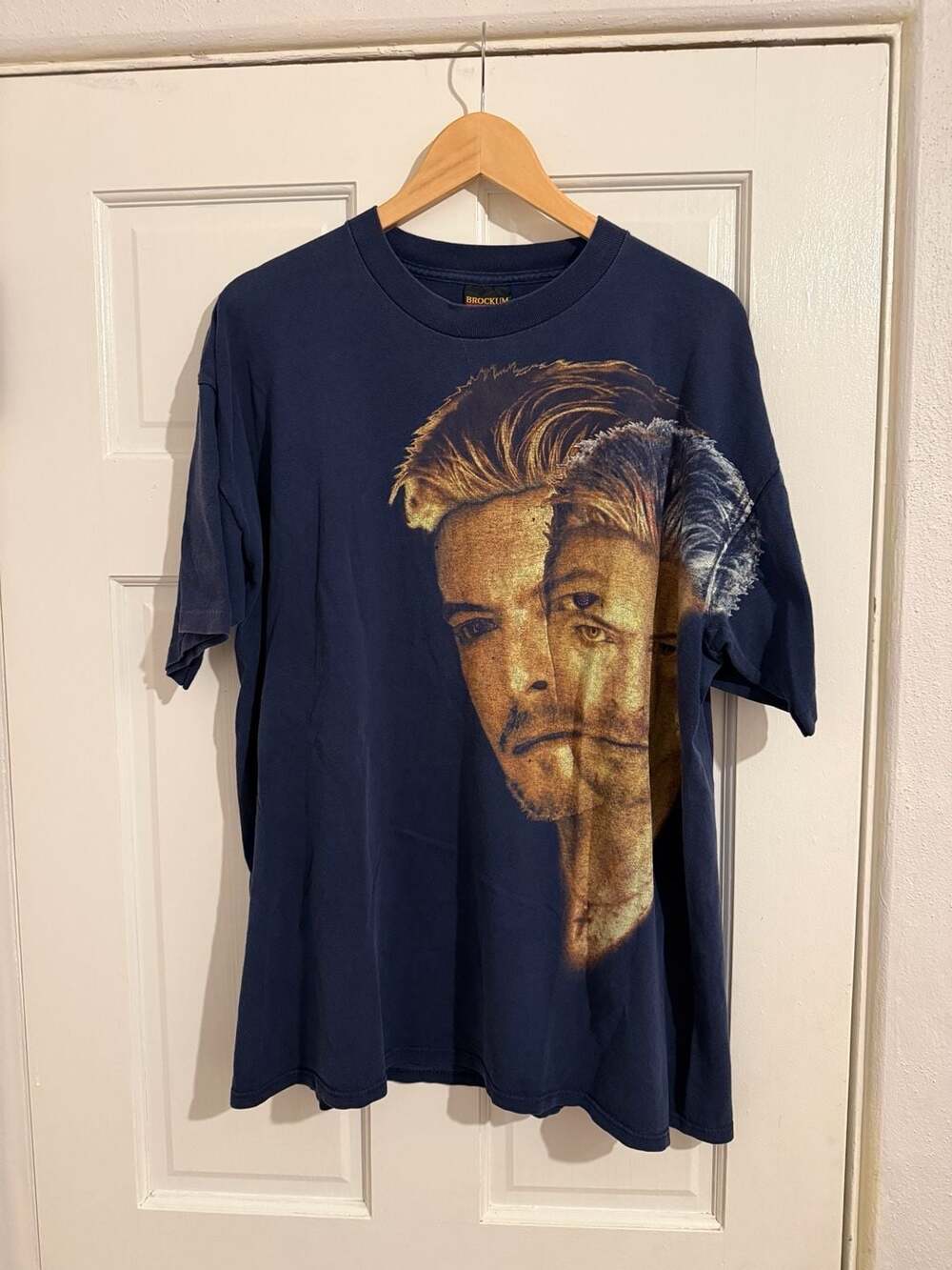 Vintage 90s David Bowie Brockum T-Shirt XL